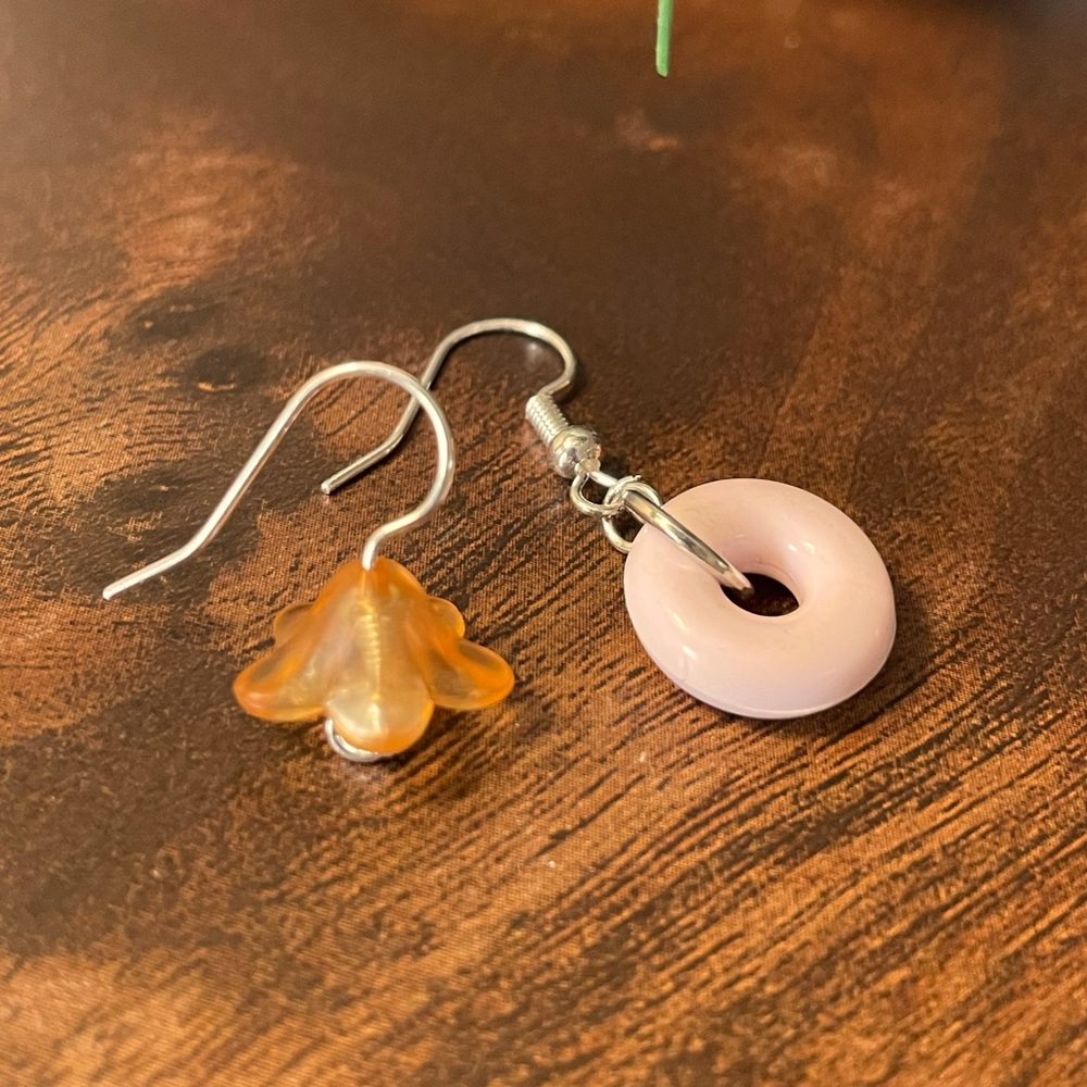 Variety of Handmade Found Object Earrings